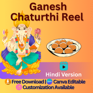 Ganesh Chaturthi Reel-Hindi Version