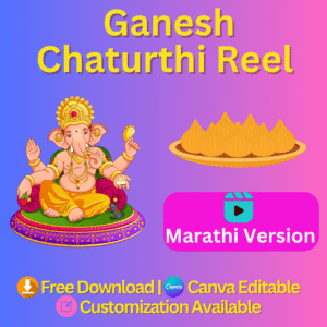 Ganesh Chaturthi Reel-Marathi Version