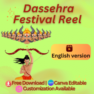 🎬 Dussehra Festival Reel – English Version