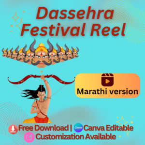 🎬 Dussehra Festival Reel – Marathi Version