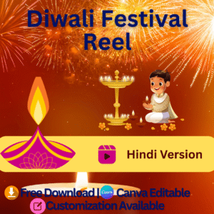 Diwali Festival Reel-Hindi Version
